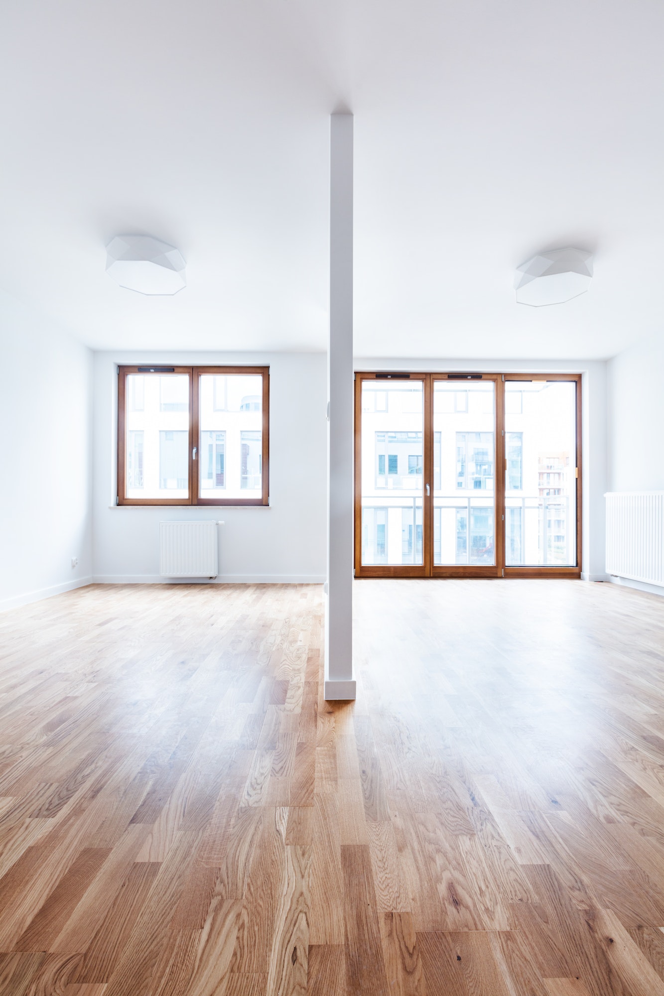 Empty new apartment interior
